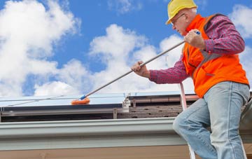 Steeple Langford soft wash roof cleaning